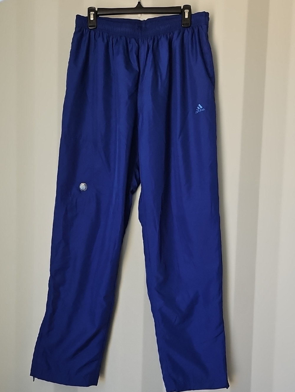 Adidas Royal Blue Men's Lightweight Track Pants